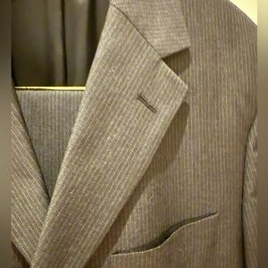 Classic Brooks Brothers pinstripe suit